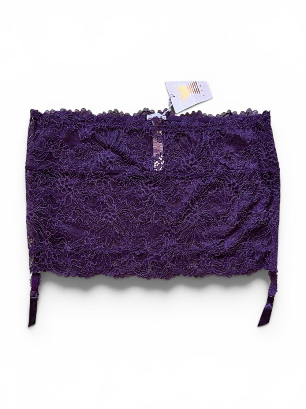Savage X Fenty NEW Romantic Corded Lace Bralette & Garter Skirt Size 2X - Picture 7 of 15